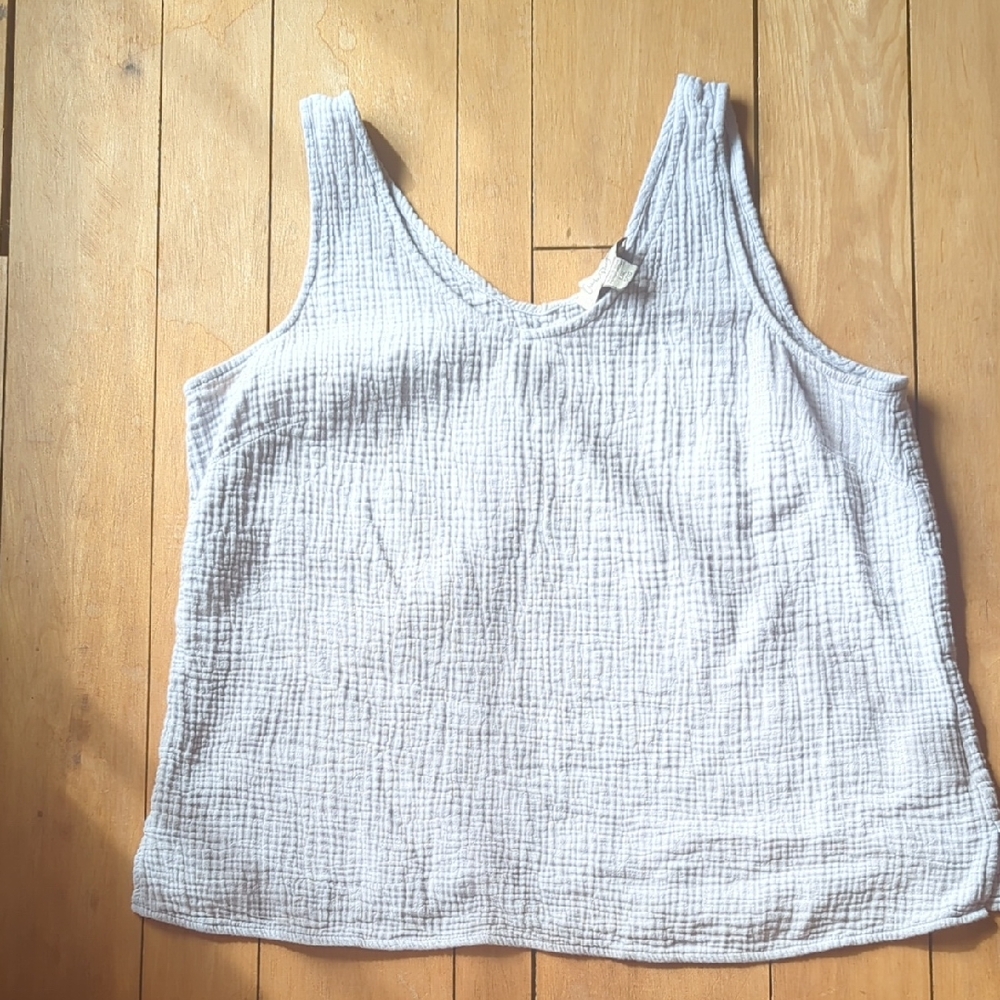 Charlie Paige Muslin Tank Top